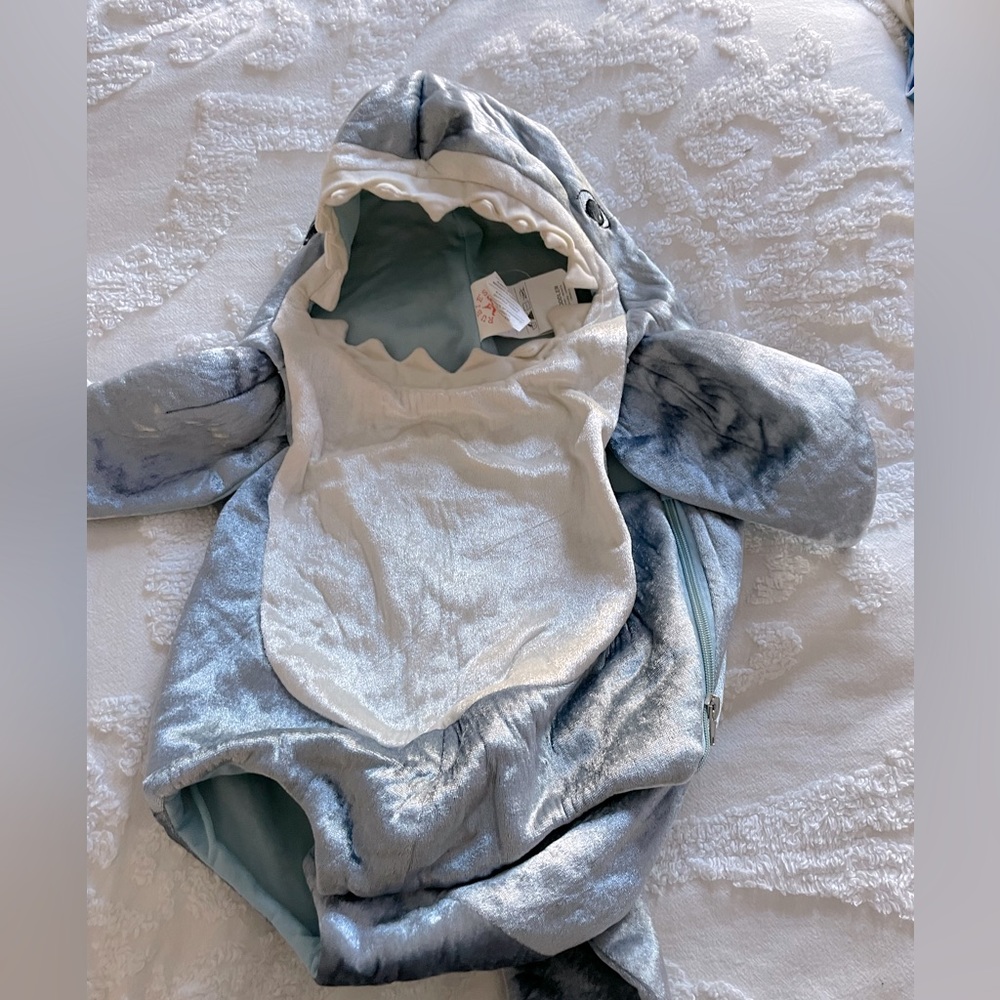 Toddler (small) Shark Costume